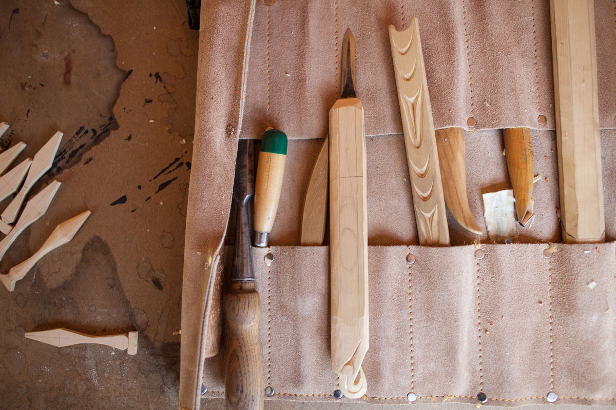 Western forest products indigenous carving