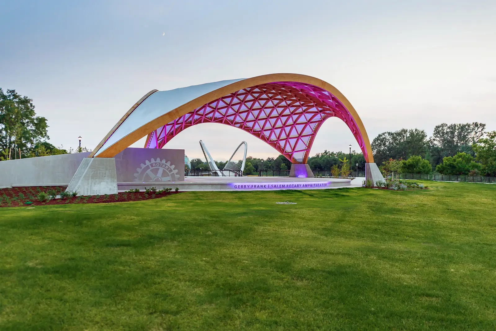 Curved Glued Laminated Beams Yellow Cedar